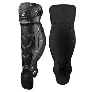 Champro Men's Optimus Senior League 14.5" MVP Baseball Single Knee Leg Guards - Picture 1 of 1