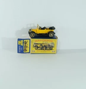 Matchbox Yesteryear Y-13 1911 Daimler – Vintage Diecast Car 1:43 Black Seats A5 - Picture 1 of 14