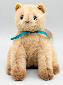 Gund SIAM Siamese Kitty Cat 1986 Plush Stuffed Animal Blue Eyes 10 inch - Picture 1 of 9