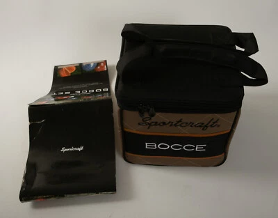 Sportcraft Bocce Ball Set (HSE) Never Used (JSF6) NIB 8x107mm Phenotech 1x60mm - Image 1 of 4