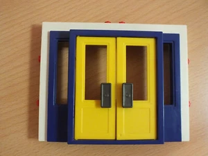 Playmobil 3165 Tür Polizeistation Wand + Rahmen Ersatzteil 3965 7336 7337 7338 - Bild 1 von 2