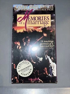 MEMORIES OF A MARRIAGE VHS NEW SEALED SCREENER 8 - Picture 1 of 2