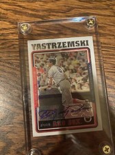 2005 Carl Yastrzemski Topps 2005 Certified Autograph Boston Red Sox TA-CY 🔥🔥🔥