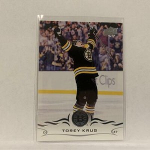 #16 Torey Krug Boston Bruins  Series 1 2018-19 Upper Deck Hockey Card A2V