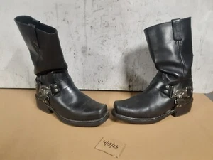 Harley Davidson vintage de cuero para hombre resistente al aceite talla 9 - Imagen 1 de 9