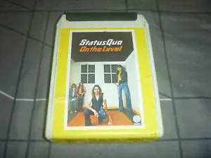 Status Quo On the Level rare 1975 Australian rel 8 Track Cartridge Play TESTED - Picture 1 of 2