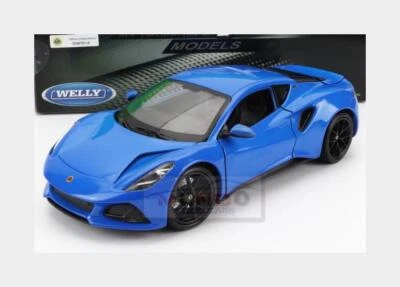 1:24 WELLY Lotus Emira 2021 Blue WE24115B - Immagine 1 di 2
