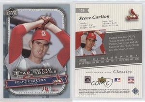 2005 Upper Deck Classics Rainbow /25 Steve Carlton #126 HOF