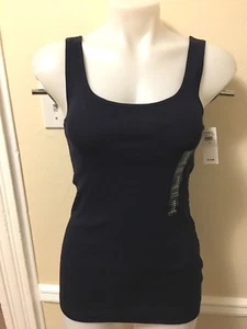 Gap Women's Stretchy Tank Top Ribbed Navy XS, S, M, L, XL, 2XL - XXL NWT - Picture 1 of 4