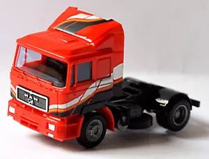 Man 502 Solo Trattore 2a Rosso 1:87 Albedo 800005 - Foto 1 di 4