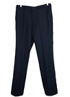 Perry Ellis Navy Blue Pleated Dress Pants Slacks Men's 34x34 NWT