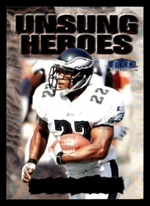 1999 Fleer Tradition #22 UH Duce Staley Unsung Heroes Philadelphia Eagles - Picture 1 of 2