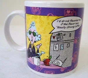 Maxine Kaffeebecher / Humorvolle Sprüche .. Stress und Kaffee / Oma - Bild 1 von 7