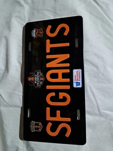 World Champion 2014 SF GIANTS LICENSE PLATE - Picture 1 of 2