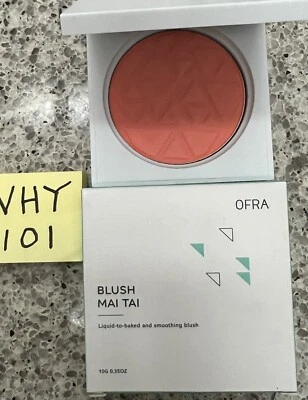 OFRA Blush Mai Tai (Naranja Tropical) Líquido para Hornear .35oz/100G SELLO TAMAÑO COMPLETO $29 Foto 1 de 4