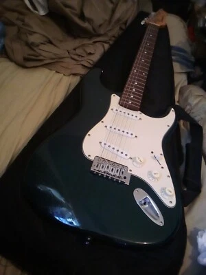 Guitarra Eléctrica Johnson.AXL Strat Type Verde.Pastillas AMG.Bolsa de Concierto.Miami Fl.Pickup Foto 1 de 4