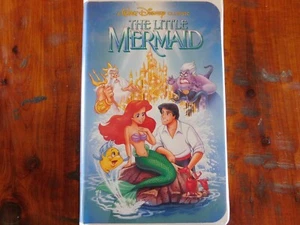 Disney The Little Mermaid VHS 1989 (Black Diamond Edition) With Banned Cover Art - Picture 1 of 4