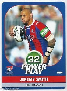 2015 NRL Power Play Base Card (094) Jeremy SMITH Knights - Picture 1 of 1