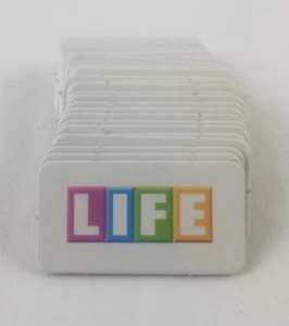 The Game of Life 40th Anniversary 1999 Replacement Game Pieces Parts Tiles - Picture 1 of 3