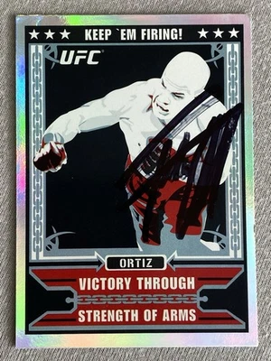 TARJETA COLECCIONABLE AUTÓGRAFO TITO ORTIZ 2010 TOPPS EVENTO PRINCIPAL PROPAGANDA #MP-10 Foto 1 de 2