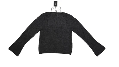 Massimo Dutti Sweater Womens Large Alpaca Blend Pullover Knit Long Sleeve NWT - Image 1 of 4