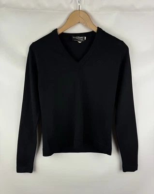 Givenchy Vintage Ladies V-Neck Lightweight Sweater Pullover Size 34 / Xs - Image 1 of 4
