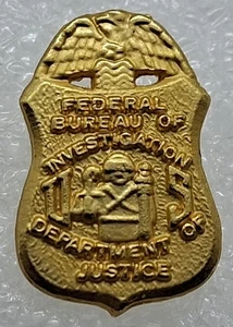 FBI Federal Bureau Of Investigations Pin - Bild 1 von 2