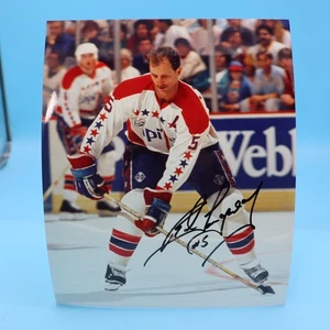 Rod Langway Autographed 8x10 Photo NHL Washington Capitals - MORE LISTED - Picture 1 of 5