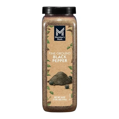 Member's Mark Fine Ground Black Pepper, 18 oz - Image 1 of 4