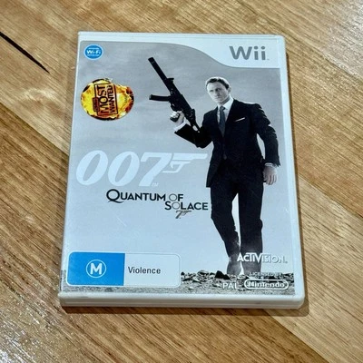 007 James Bond GoldenEye Golden Eye Nintendo Wii Video Game PAL Free Postage - Image 1 of 4