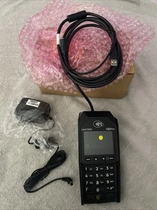 Ingenico Lane/3000 Payment Terminal Credit Card Touch POS w/charger +cable - Picture 1 of 5