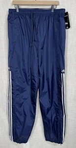 Vintage 2004 Adidas Y2K Windbreaker Track Pants Men’s Navy NWT XL Mesh Lined - Picture 1 of 7
