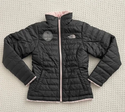 Chaqueta reversible North Face para niña pequeña Mossbud Swirl HeatSeeker -Gris-M 10/12 Foto 1 de 4