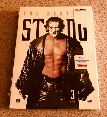 THE BEST OF STING new & sealed WWE wrestling 3-DISC DVD SET Foto 1 de 2