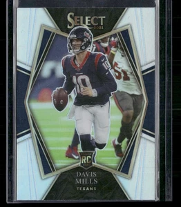 2021 Panini Select #165 Davis Mills Silver Prizm Houston Texans Rookie - Picture 1 of 2
