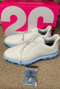 G/Fore G4 Camo Gallivan2r TPU Golf Shoes Sneakers 12 Wide White Ice Blue Camo - Picture 1 of 15