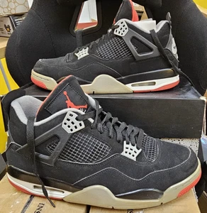 Size 11.5 - Jordan 4 Retro Bred 308497 060 - - Picture 1 of 9