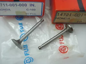 Honda CZ100 C100 C102 CA105 T C110 C115 Valve inlet exhaust // Japan - Foto 1 di 4