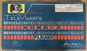 Parker Brothers Bud Collyer Emcees "Number Please" Game - Vintage 1961 - New! - Picture 1 of 3