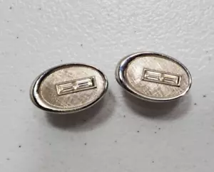 Vintage Men's Silverstone Cufflinks - Imagen 1 de 4