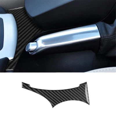 Panel de cambio de marchas de fibra de carbono para BMW X3 2004-2010 parte inferior cubierta pegatina Foto 1 de 4