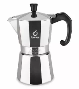 CAFFETTIERA FOREVER MISS MOKA PRESTIGE TAZZE 2 TAZZE IN ALLUMINIO PER INDUZIONE - Foto 1 di 4