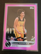 2023 Topps Athletes Unlimited Mother's Day Hot Pink TIANNA HAWKINS #11/50