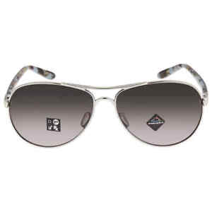 Oakley Feedback Prizm Grey Gradient Pilot Ladies Sunglasses OO4079 407940 59
