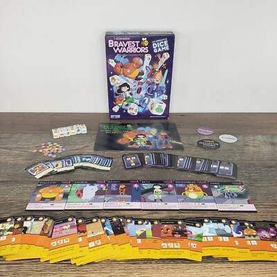Bravest Warriors Co-operative Dice Game 2014 Cryptozoic Entertainment COMPLETE - Image 1 of 4