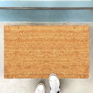 Große Eingangstürmatte strapazierfähig Indoor Outdoor Kokosmatte 60x100cm - Bild 1 von 7
