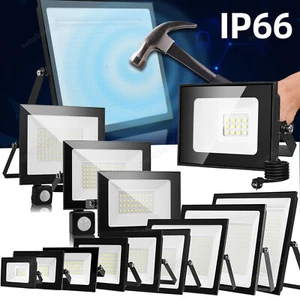 LED Fluter Außen Strahler Scheinwerfer 10W 20W 30W 50W 100W 200W 300W 500Watt DE - Bild 1 von 43