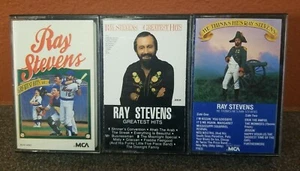 RAY STEVENS LOT (3 CASSETTES) GREATEST HITS, ETC.. (ROCK/FOLK/COMEDY) - Picture 1 of 3