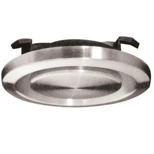 Abluftventil Tellerventil Deckenventil Abluft Edelstahl 100 mm - Bild 1 von 2