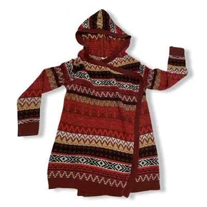 Tucker + Tate Knit Pattern Hooded Sweater - Picture 1 of 6